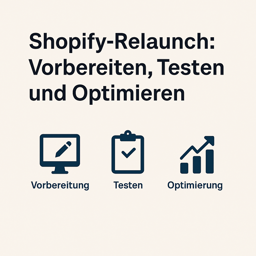 shopify relaunch